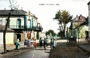 TIARET - RUE CLAUZEL EN 1912
